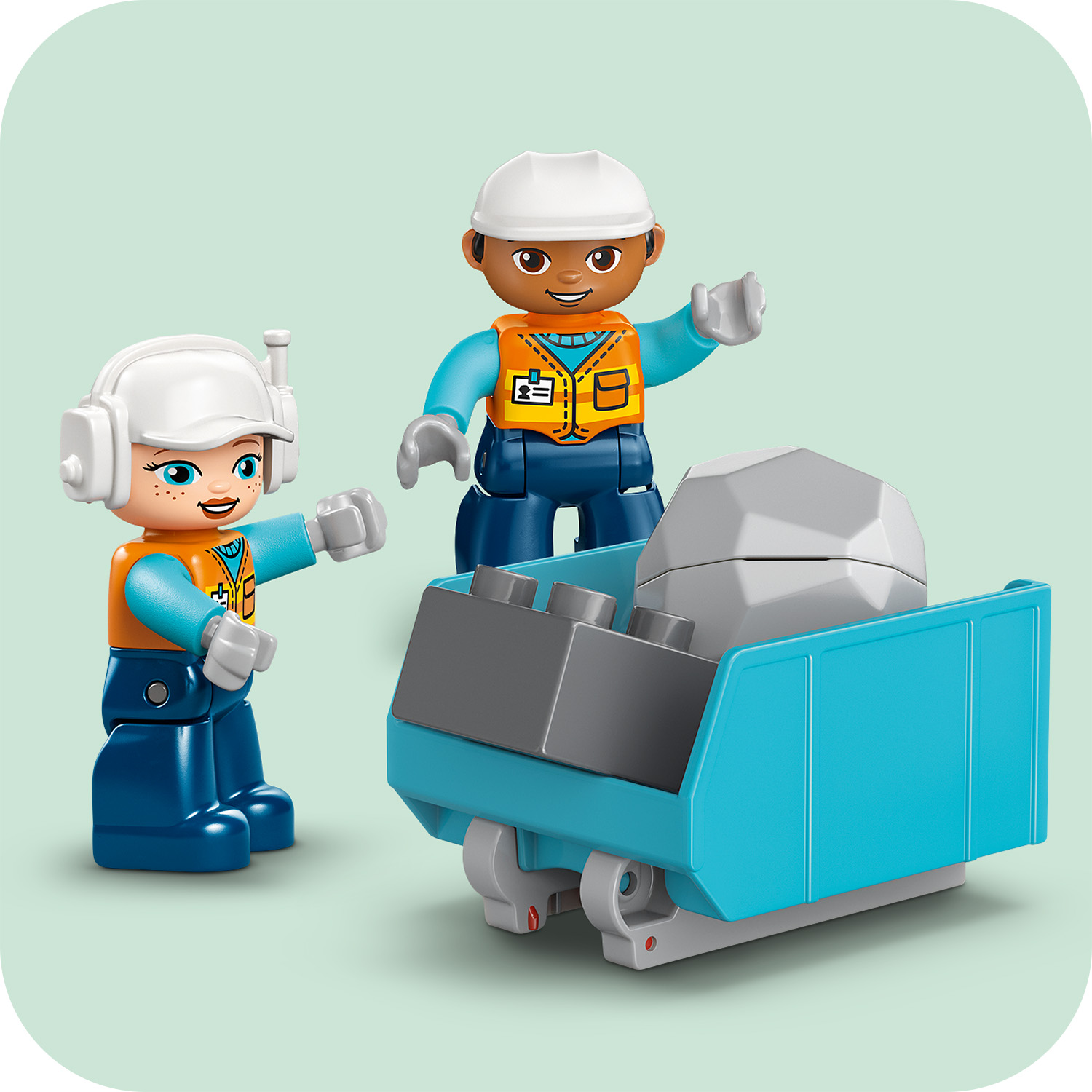 2 figúrky robotníkov